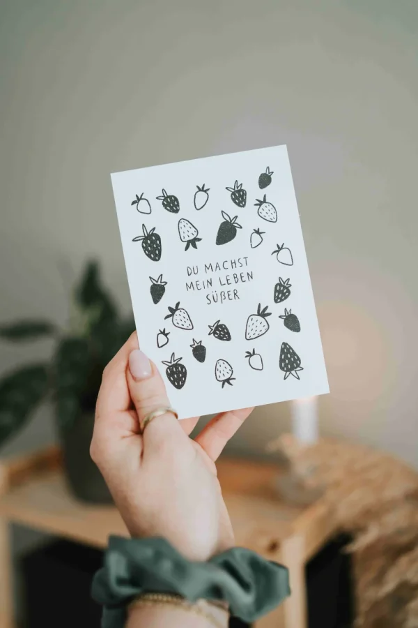 Heldenglück HG Postkarte · Leben Süßer- Lovely Stuff