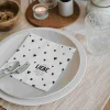 Heldenglück HG Serviette Von Liebe allein- Küche & Gedeckter Tisch