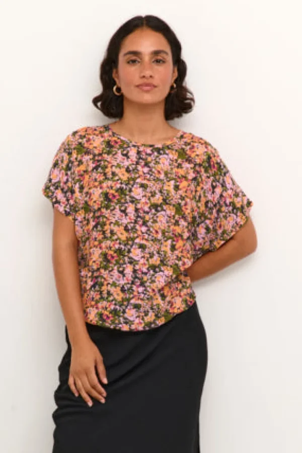 Kaffee KAAmber SL Printed- Shirts & Blusen