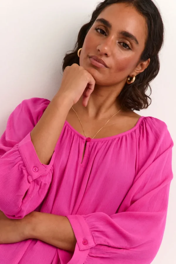 Kaffee KAAmber Tunic Rose Violet- Shirts & Blusen