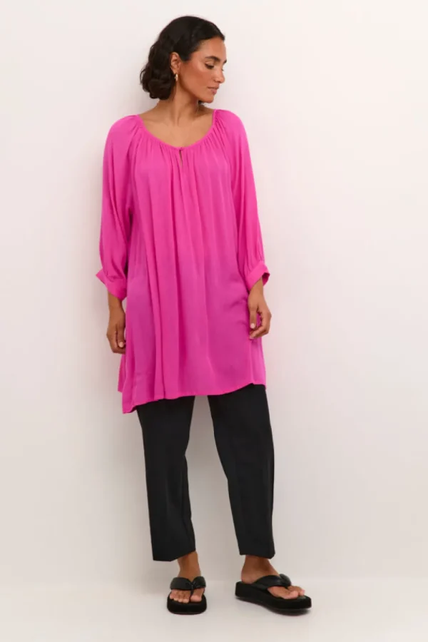 Kaffee KAAmber Tunic Rose Violet- Shirts & Blusen