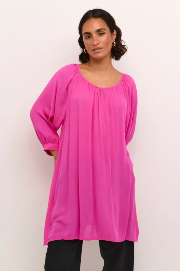 Kaffee KAAmber Tunic Rose Violet- Shirts & Blusen