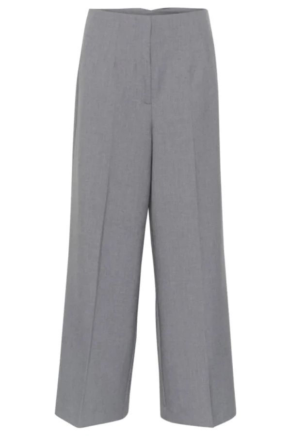 Kaffee KAEden Pants Grey Melange- Hosen