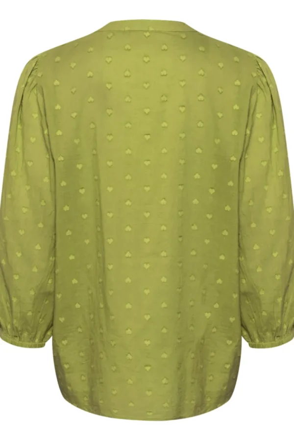 Kaffee KAJollia Blouse Calla Green- Shirts & Blusen