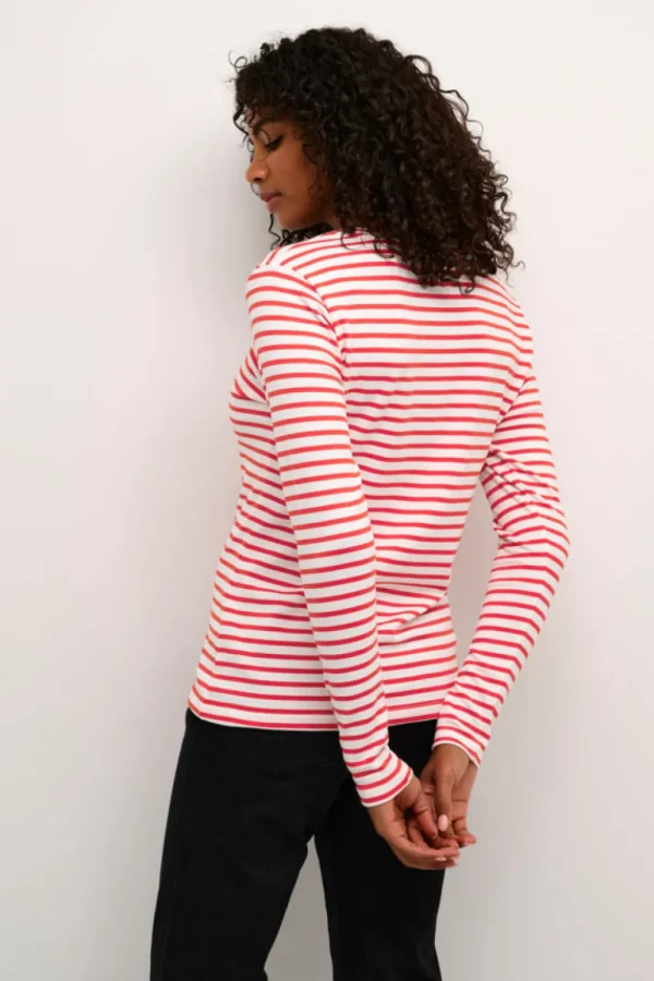 Kaffee KALiddy T-Shirt Chalk Fiery Red- Shirts & Blusen