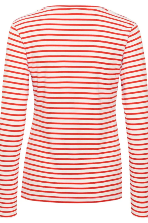 Kaffee KALiddy T-Shirt Chalk Fiery Red- Shirts & Blusen