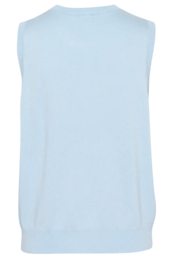 Kaffee KALizza Knit Slipover Soft Chambray- Strick & Cardigans