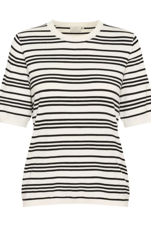 Kaffee KALizza Striped Knit Black- Strick & Cardigans