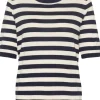 Kaffee KALizza Striped Knit Stripe- Strick & Cardigans
