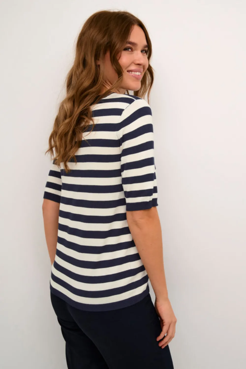 kalizza_striped_knit_navy_3.webp Kaffee KALizza Striped Knit Stripe- Strick & Cardigans