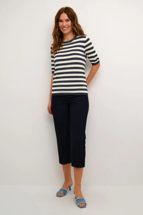 Kaffee KALizza Striped Knit Stripe- Strick & Cardigans