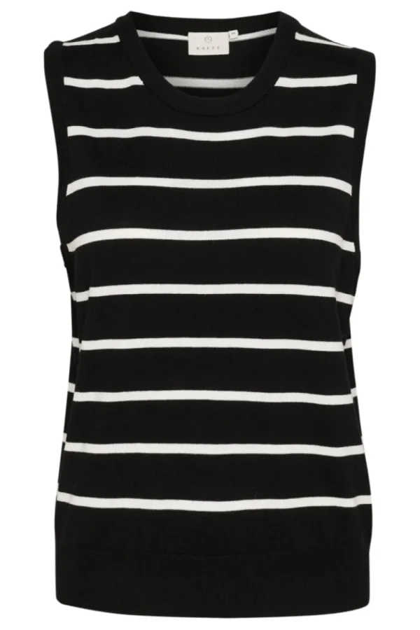 Kaffee KALizza Striped Slipover- Strick & Cardigans
