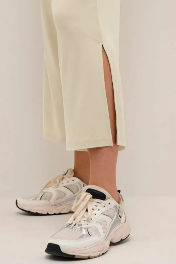 Kaffee KAmalli Pants Feather Gray- Hosen