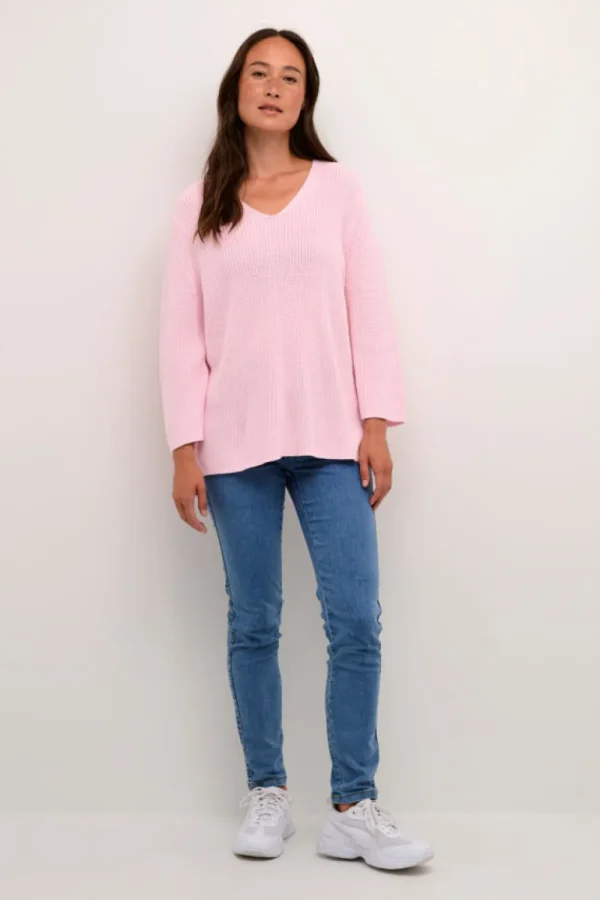 Kaffee KAMerian Pullover Pink Mist- Strick & Cardigans