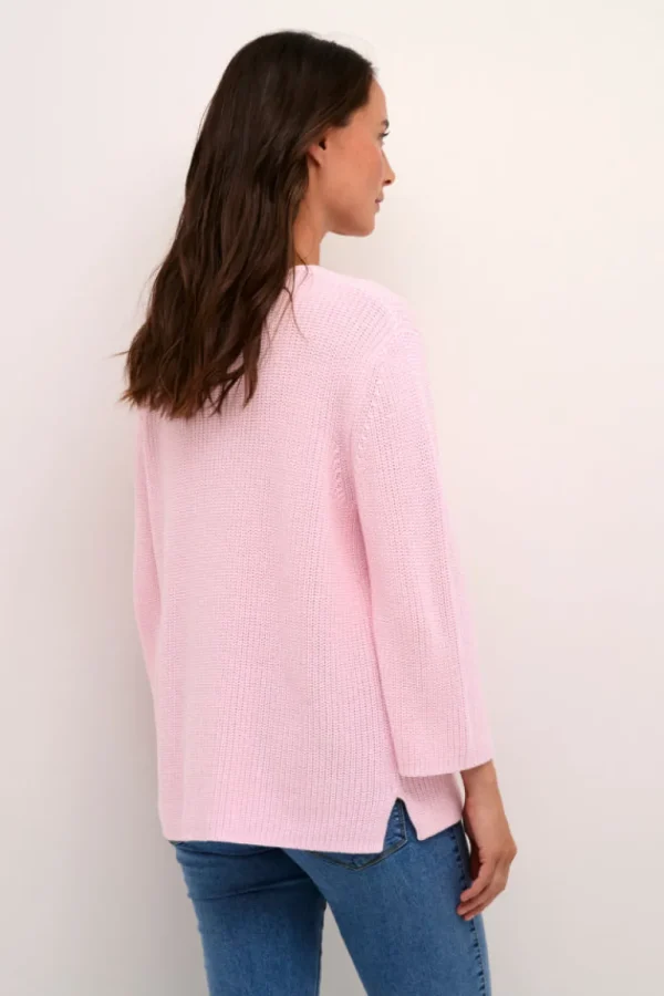 Kaffee KAMerian Pullover Pink Mist- Strick & Cardigans
