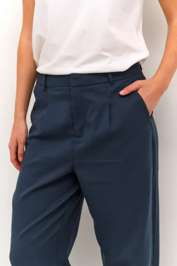 Kaffee KAMerle Pants Midnight Marine- Hosen