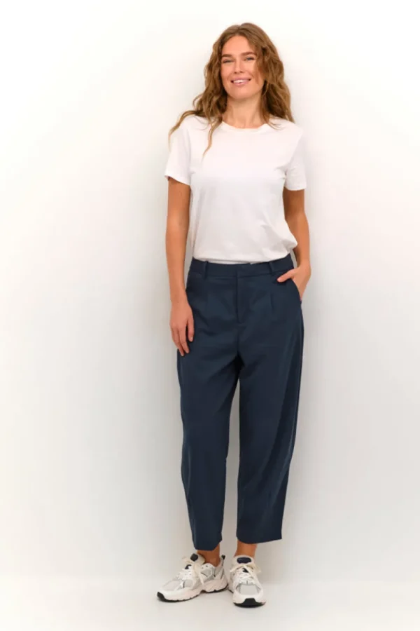 Kaffee KAMerle Pants Midnight Marine- Hosen