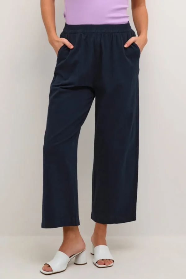 Kaffee KANaya Culotte Pants Midnight Marine- Hosen