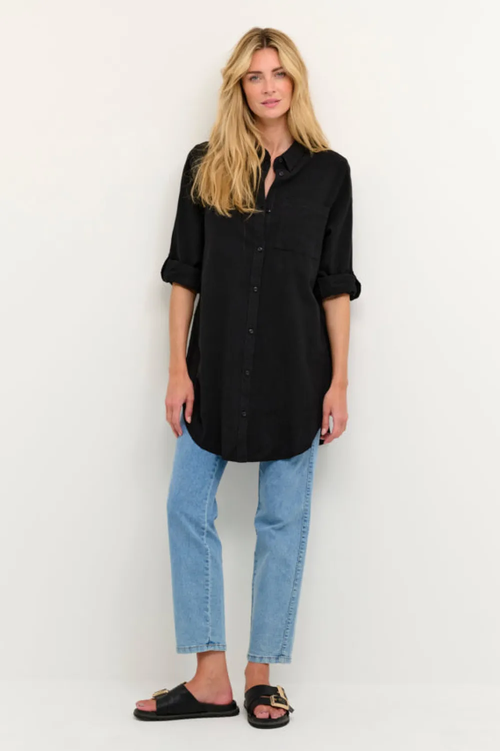 kanaya_shirt_tunic_black__1.webp Kaffee KANaya Shirt Tunic Black Deep- Shirts & Blusen