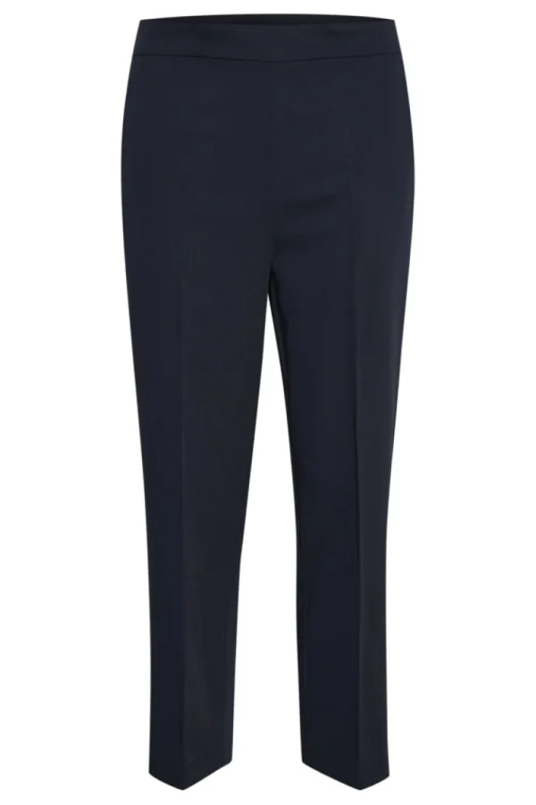 Kaffee KASakura HW Pants Midnight Marine- Hosen