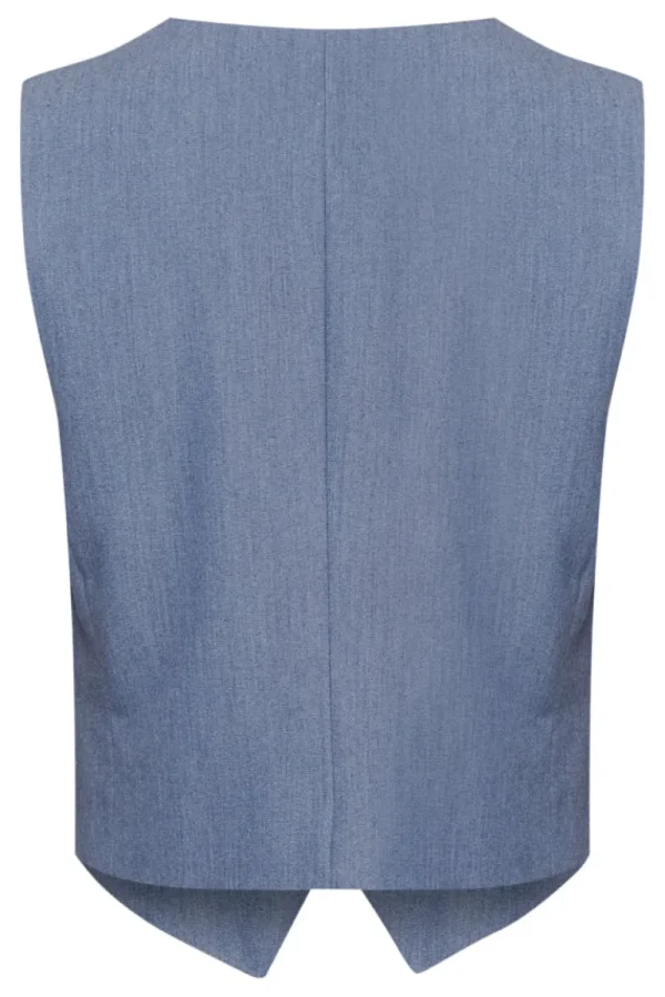 Kaffee KASakura Waistcoat Vintage Indigo- Blazer