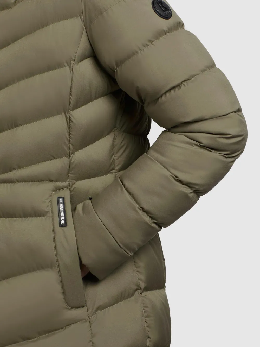 khujo_jacke_ingram_matt_l_5.webp Khujo Jacke Ingram3 Matt Light Moss Green- Mäntel & Jacken