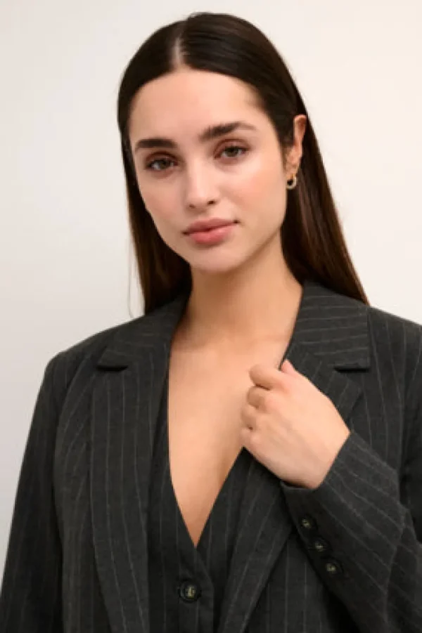 Kaffee KRTya Blazer Dark Grey- Blazer