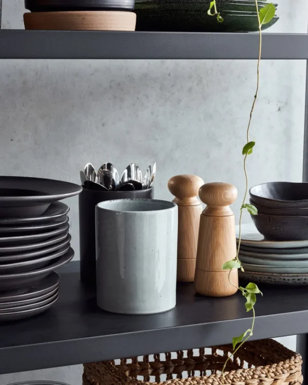 House Doctor Krug, HDRustic, Grau;Blau- Geschirr