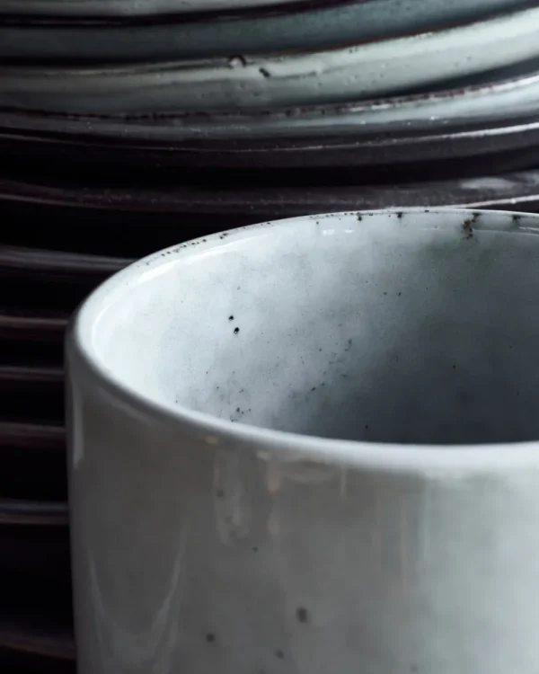 House Doctor Krug, HDRustic, Grau;Blau- Geschirr