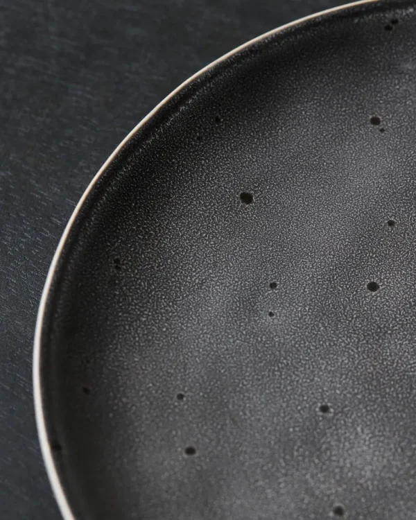 House Doctor Kuchenteller, Rustic, Dunkelgrau- Geschirr