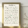 Les Carollaises LC Pilates Poster- Lovely Stuff