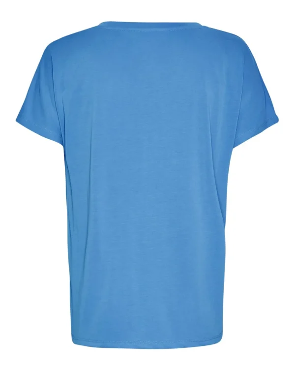 MSCH Fenya Modal V Neck Tee- T-shirts & Tops