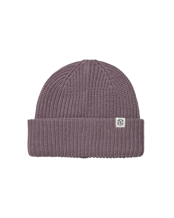 MSCH Galine Rachelle Icon Beanie Black Plum- Mützen & Hüte