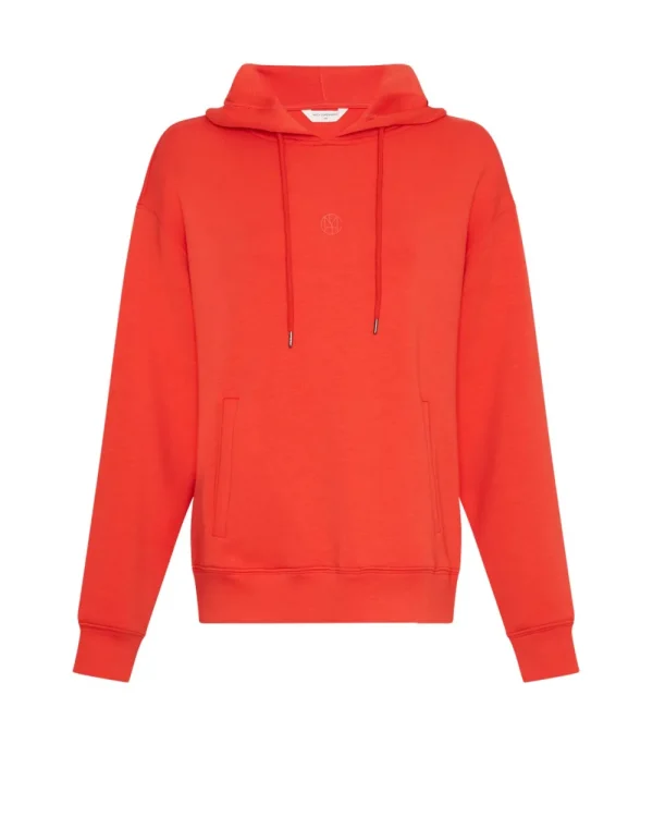 MSCH Ima Q Icon Hood Sweatshirt Flame Scarlet- Sweatshirts & Hoodies