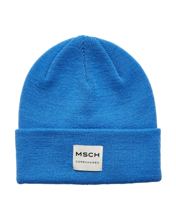MSCH Mojo Logo Beanie Palace Blue- Mützen & Hüte