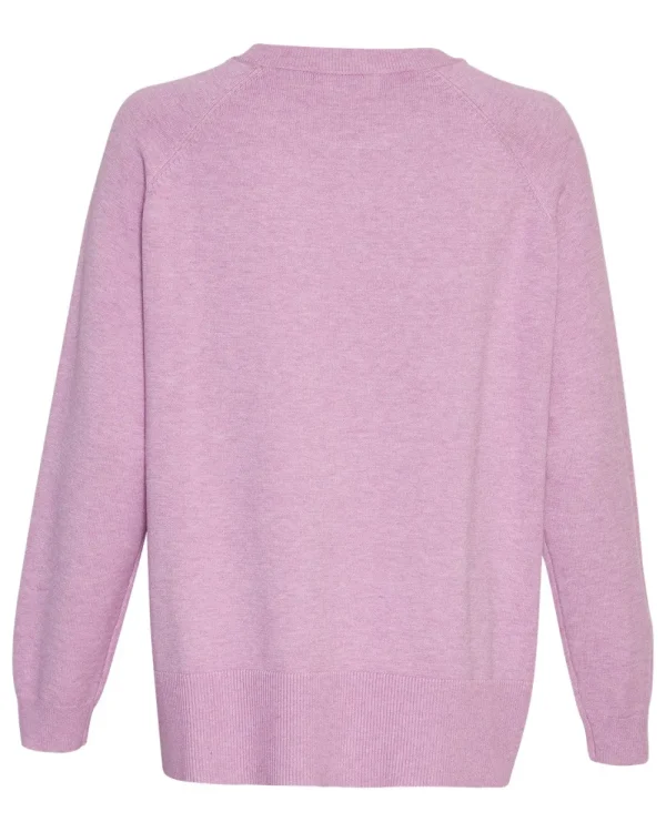 MSCH Sardia Rachelle Pullover Violet Tulle- Strick & Cardigans