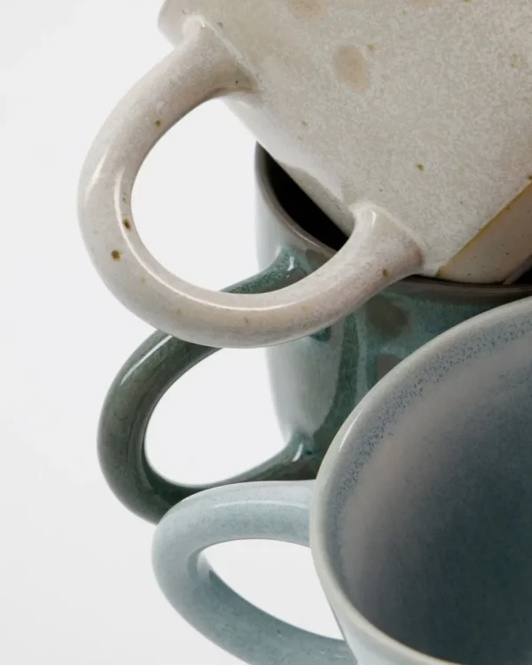 House Doctor Mug, HD Like, Beige/Green/Blue- Geschirr