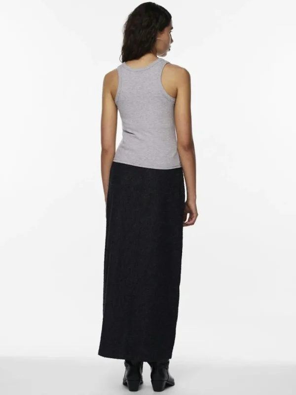 Pieces PCAnibi SL BRA Top Light Grey- T-shirts & Tops