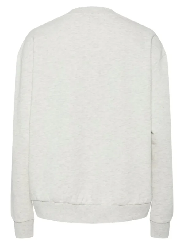 Pieces PCArina LS O-Neck Sweatshirt LGM- Sweatshirts & Hoodies