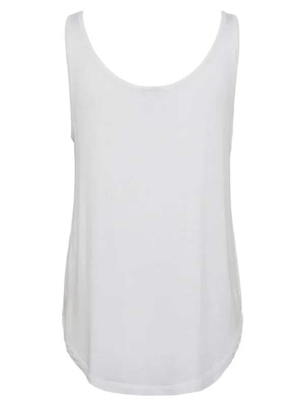 Pieces PCBillo Tank Top Bright White- T-shirts & Tops
