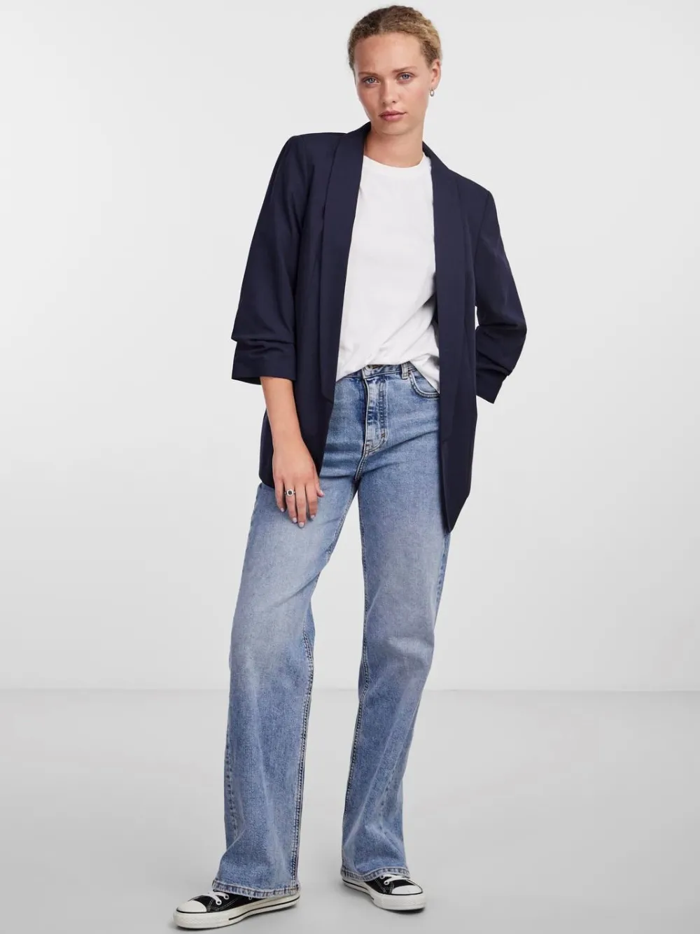 pcbosella__blazer_night_s_2.webp Pieces PCBosella 3/4 Blazer Night Sky- Blazer