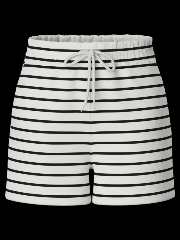 Pieces PCChilli Summer HW Shorts Cloud Dancer Black- Shorts