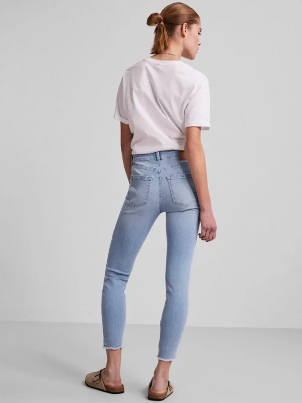 Pieces PCDelly SKN LB47 Jeans Light Blue- Jeans