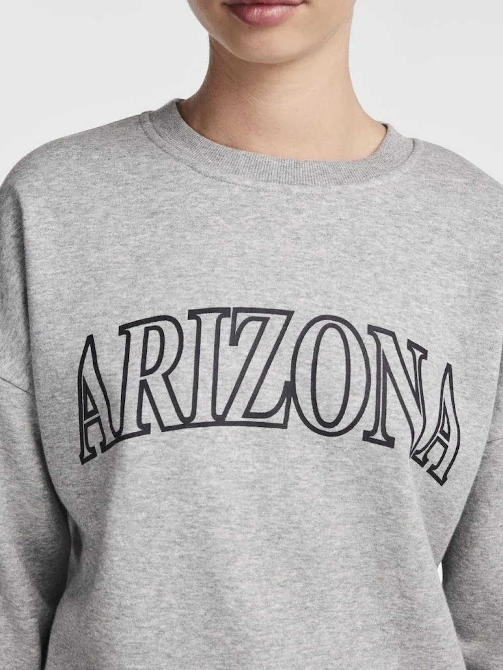 pcfreya_ls_oversize_sweat_4.webp Pieces PCFreya LS Oversize Sweat Grey Melange- Sweatshirts & Hoodies