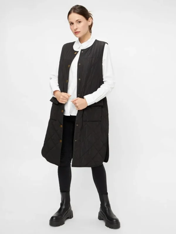 Pieces PCIrena LS Oxford Shirt Bright White- Shirts & Blusen