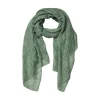 Pieces PCMiselle Lurex Long Scarf Hedge Green- Schals