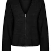 Pieces PCNiko LS V-Neck Cardigan DGM- Strick & Cardigans