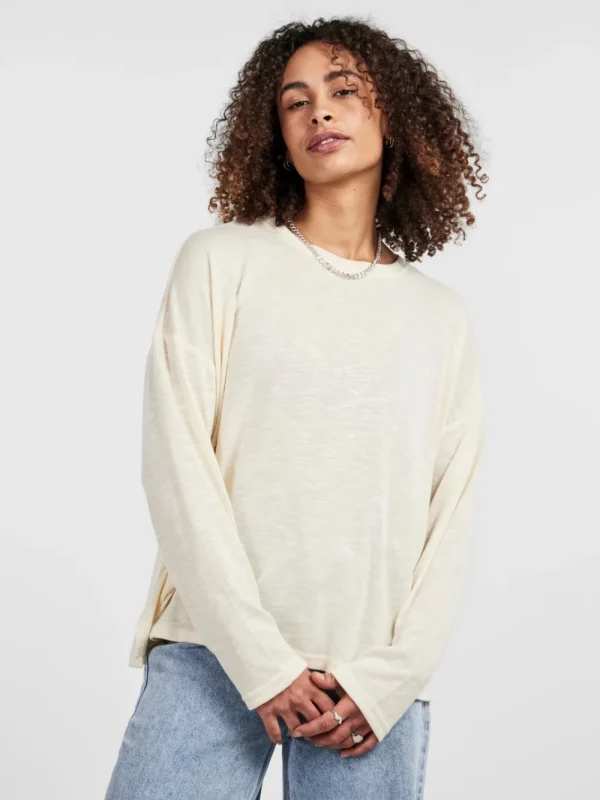 Pieces PCNollie LS Top- Shirts & Blusen