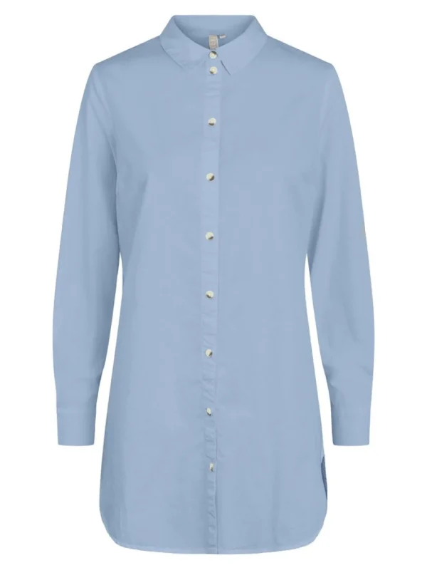 Pieces PCNoma LS Long Shirt Ketucky Blue- Shirts & Blusen