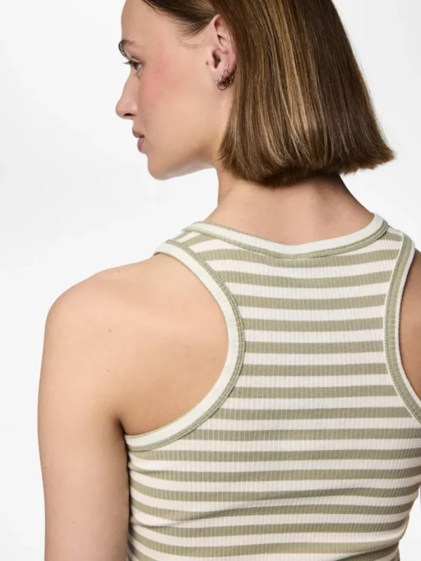 Pieces PCRuka Boxer Tank Top Tea Cloud Dancer- T-shirts & Tops